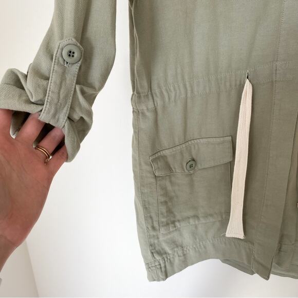 NWT Monrow Twill Pocket Dress - Picture 7 of 7